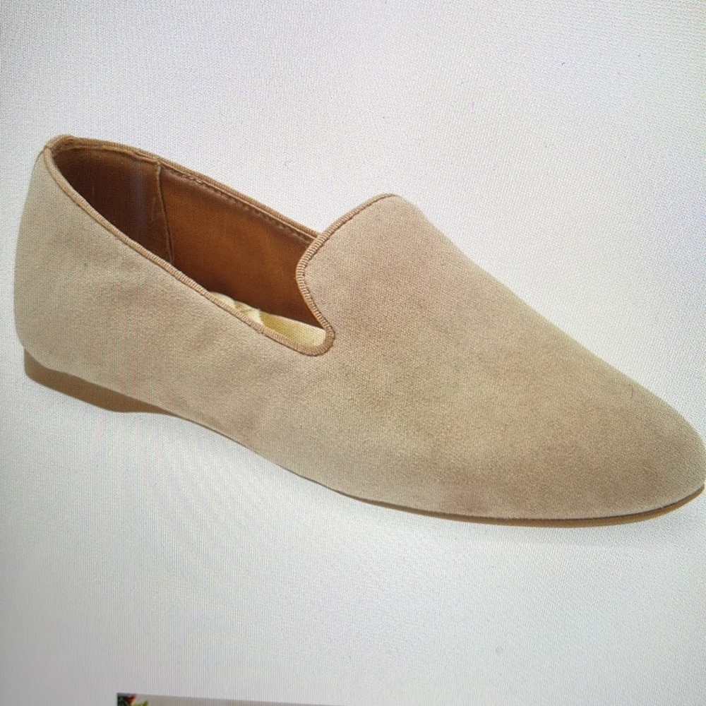 Birdies flat in Staling. In ‘latte suede’